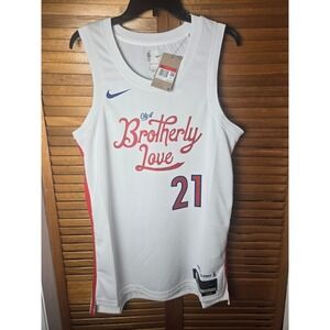 Nike Joel Embiid Philadelphia 76ers City Edition Swingman Jersey Size 48 (Large)
